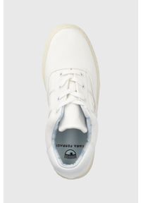 Chiara Ferragni tenisówki damskie kolor biały. Nosek buta: okrągły. Zapięcie: sznurówki. Kolor: biały. Materiał: skóra #2