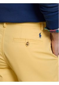 Polo Ralph Lauren Szorty materiałowe 710799213011 Żółty Slim Fit. Kolor: żółty. Materiał: bawełna #3