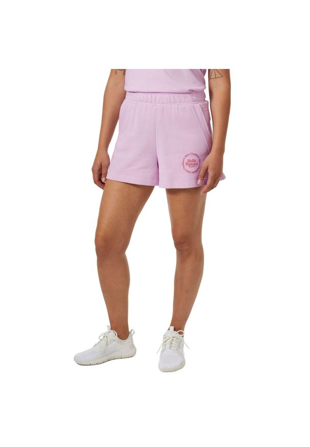 Spodnie sportowe damskie Helly Hansen Core. Kolor: czerwony. Sport: turystyka piesza
