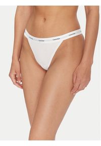 Calvin Klein Underwear Komplet 3 par stringów LV00QD5308 Różowy. Kolor: różowy. Materiał: bawełna