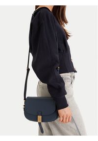 Pinko - PINKO Torebka Saddle Mini PE PLTT 103831 A1ZX Niebieski. Kolor: niebieski. Materiał: skórzane