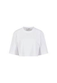 Damska koszulka z nadrukiem Urban Classics Heavy Organic. Kolor: biały. Materiał: bawełna. Wzór: nadruk #1