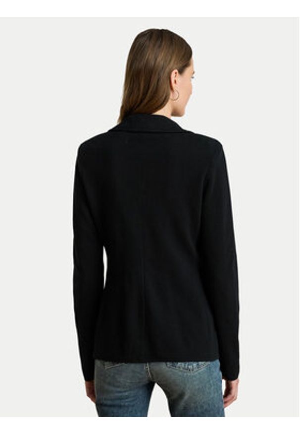 Lauren Ralph Lauren - LAUREN RALPH LAUREN Marynarka 200971364001 Czarny Straight Fit. Kolor: czarny. Materiał: bawełna