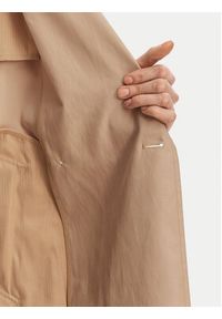 Calvin Klein Trencz LV044C501G Beżowy Regular Fit. Kolor: beżowy. Materiał: bawełna #2