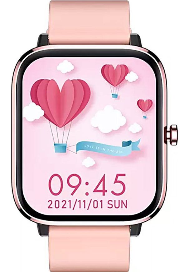 Smartwatch Rubicon ZKE79 Różowy (ZKE79). Rodzaj zegarka: smartwatch. Kolor: różowy