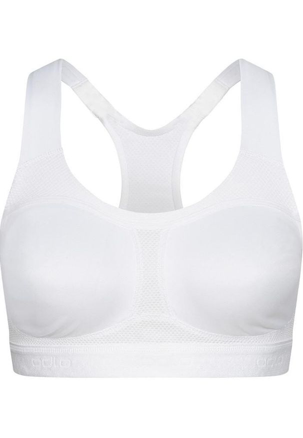 Odlo High Ultimate Fit Sport-BH 70A - Maksymalne Wsparcie i Komfort. Kolor: biały. Sport: fitness