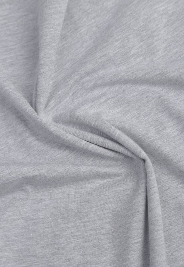 Born2be - Szary T-shirt z Bawełny z Dłuższym Tyłem i Rozcięciami po Bokach Cordalea. Okazja: na co dzień. Kolor: szary. Materiał: bawełna. Długość: długie. Styl: elegancki, casual