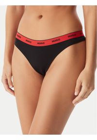 Hugo - HUGO Komplet stringów 50545703 Kolorowy. Materiał: bawełna. Wzór: kolorowy #1