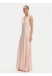 Rinascimento Sukienka wieczorowa CFC0122393003 Różowy Regular Fit. Kolor: różowy. Materiał: syntetyk. Styl: wizytowy #5