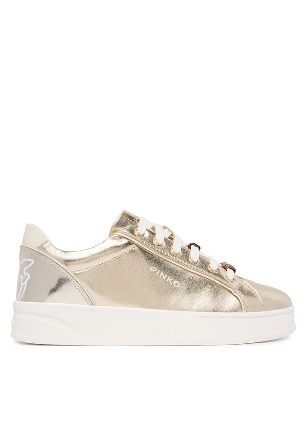 Pinko - Sneakersy PINKO. Kolor: biały