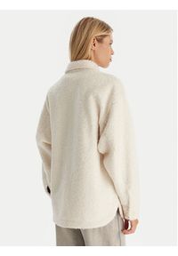 Roxy Polar Chloe Kim Polar Shacket ERJPF03231 Écru Regular Fit. Materiał: syntetyk #3