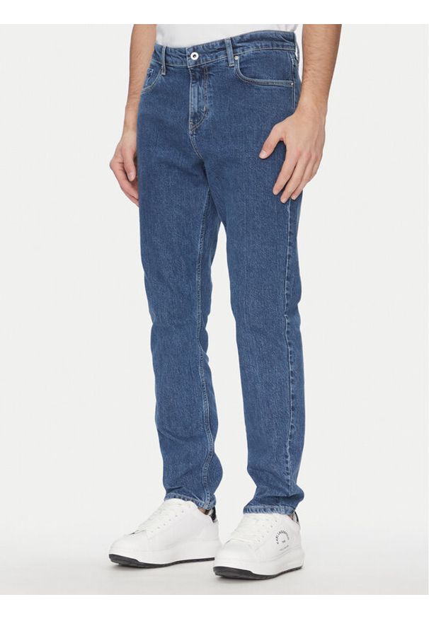 Karl Lagerfeld Jeans Jeansy A2M10124 Niebieski Slim Fit. Kolor: niebieski