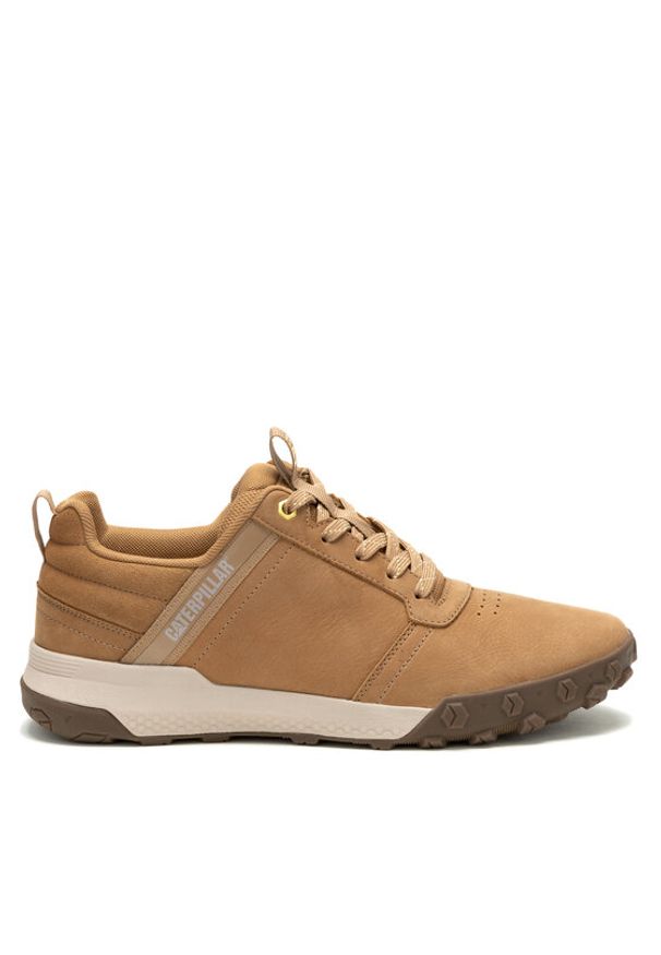 CATerpillar Sneakersy Hex Ready Low P726017 Brązowy. Kolor: brązowy. Materiał: nubuk, skóra