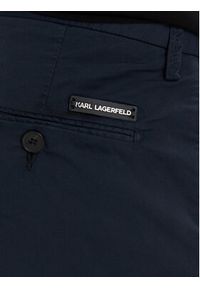 Karl Lagerfeld - KARL LAGERFELD Szorty materiałowe 265320 562802 Granatowy Regular Fit. Kolor: niebieski. Materiał: bawełna #5