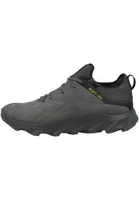 ecco - Buty do chodzenia męskie Ecco MX Titanium. Zapięcie: sznurówki. Kolor: szary. Materiał: materiał, skóra, tkanina, syntetyk. Szerokość cholewki: normalna. Sport: turystyka piesza