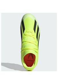Adidas - Buty adidas X Crazyfast League Ll Mg Jr IF0683 żółte. Kolor: żółty. Materiał: materiał, syntetyk. Szerokość cholewki: normalna #5