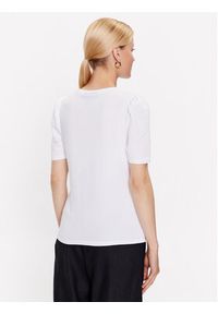 DKNY T-Shirt P3DHRSLK Biały Regular Fit. Kolor: biały. Materiał: bawełna #5