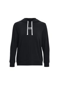 Bluza fitness damska Under Armour Rival Terry Hoodie. Kolor: czarny. Sport: fitness #1