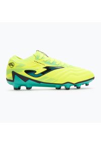 Buty piłkarskie męskie Joma Powerful 2411 Fg. Zapięcie: sznurówki. Kolor: żółty. Materiał: materiał, syntetyk. Szerokość cholewki: normalna. Sport: piłka nożna