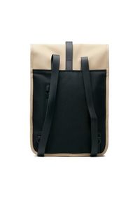 Rains Plecak Backpack Mini W3 13020 Beżowy. Kolor: beżowy. Materiał: materiał #5