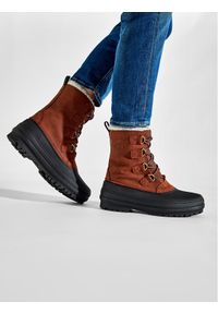 Helly Hansen Śniegowce Varanger Primaloft 11630 746 Brązowy. Kolor: brązowy. Materiał: skóra, nubuk #1
