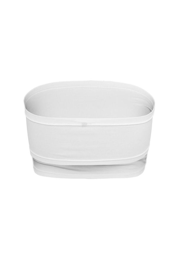 BUILD YOUR BRAND - Top Bandeau Dla Kobiet. Kolor: biały