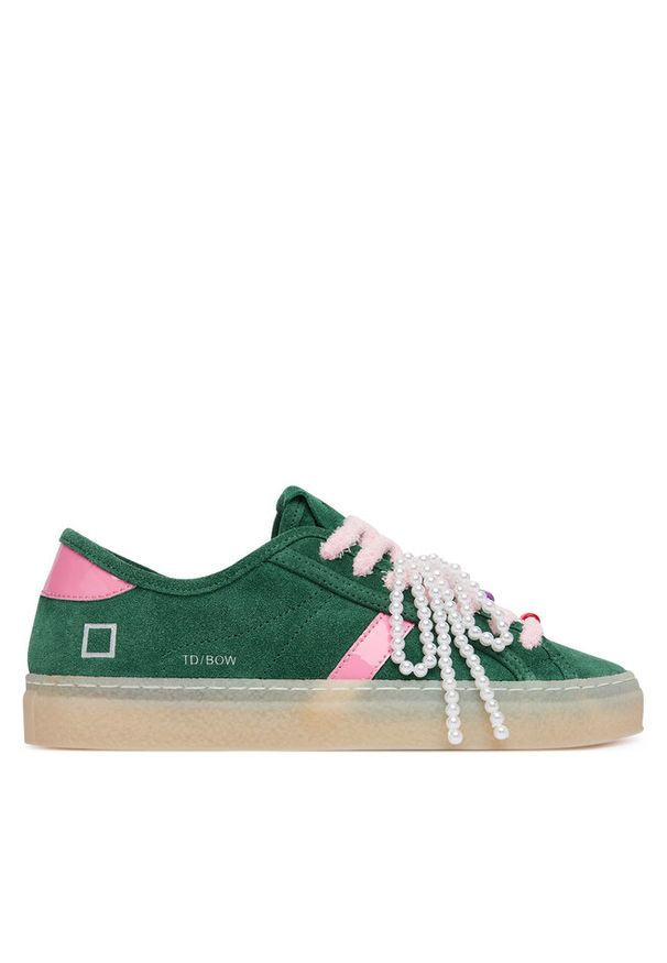 Sneakersy D.A.T.E.. Kolor: zielony