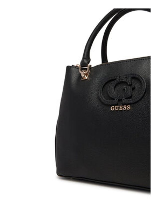 Guess Torebka Calebra HWBG95 36060 Czarny. Kolor: czarny. Materiał: skórzane