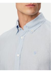 BOSS Koszula H-Liam 50556077 Niebieski jasny Regular Fit. Kolor: niebieski. Materiał: len #3