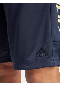 Adidas - adidas Szorty sportowe Tiro Wordmark IW5999 Granatowy Regular Fit. Kolor: niebieski. Materiał: syntetyk. Styl: sportowy #5
