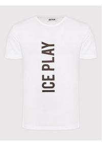 Ice Play T-Shirt 22I U1M0 F017 P400 1101 Biały Regular Fit. Kolor: biały. Materiał: bawełna