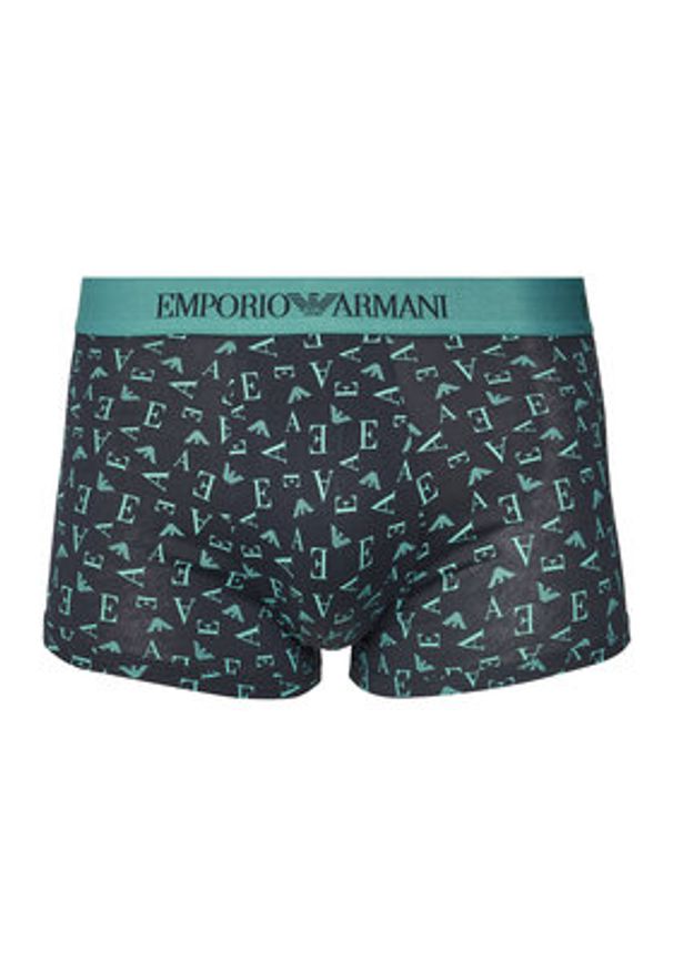 Emporio Armani Underwear Komplet 3 par bokserek EM000260 AF10800 MB148 Granatowy. Kolor: niebieski. Materiał: bawełna