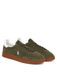 Polo Ralph Lauren Sneakersy Bedford 809967889001 Khaki. Kolor: brązowy. Materiał: skóra, zamsz #2
