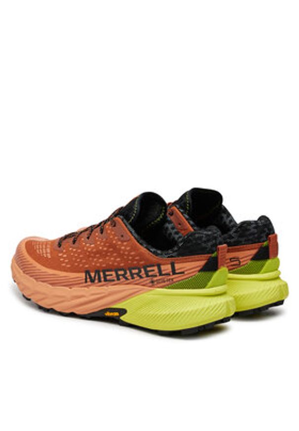 Merrell Buty na siłownię Agility Peak 5 Gtx GORE-TEX J068101 Pomarańczowy. Kolor: pomarańczowy. Materiał: materiał. Technologia: Gore-Tex. Sport: fitness