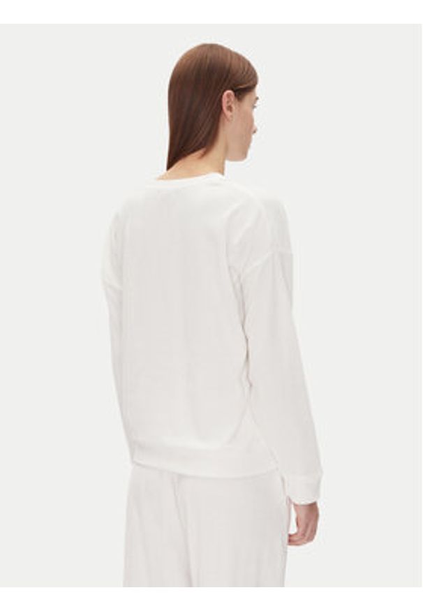 Hugo - HUGO Bluza Neve_Sweatshirt 50531686 Écru Relaxed Fit. Materiał: syntetyk