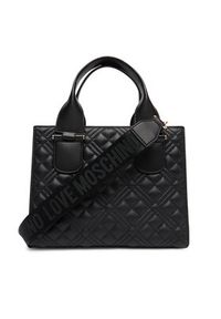 Love Moschino - LOVE MOSCHINO Torebka JC4303PP0MK1200A Czarny. Kolor: czarny. Materiał: skórzane
