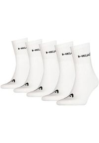ZEAGLE - Unisex skarpetki sportowe 5 par - Oddychające i trwałe. Kolor: biały. Materiał: poliester, elastan, poliamid, bawełna. Sport: fitness