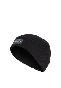 Adidas - Czapka typu beanie Essentials Cuffed. Kolor: biały, wielokolorowy, czarny. Materiał: dzianina