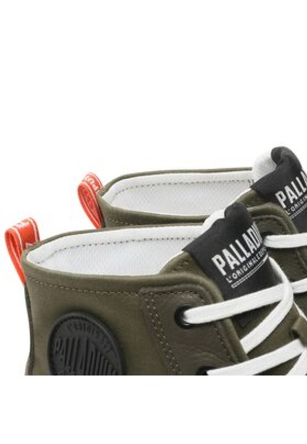 Palladium Trampki PALLATOWER HI Zielony. Kolor: zielony. Materiał: materiał