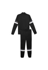 Puma - Dres Męski Team Rise. Kolor: czarny. Materiał: dresówka