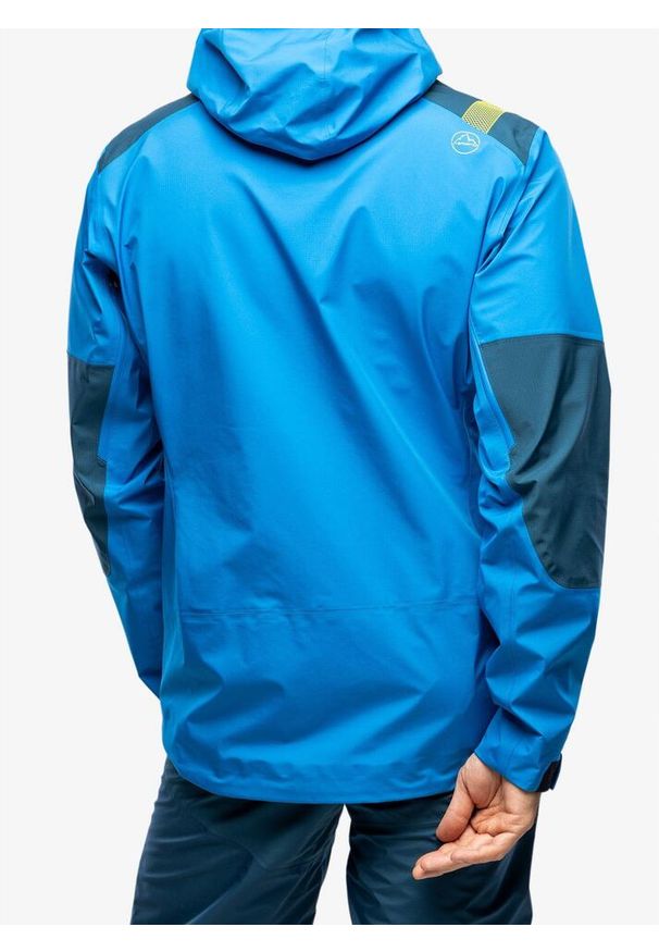 LA SPORTIVA - Kurtka z membraną męska La Sportiva Roseg GTX Jacket. Kolor: niebieski