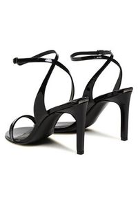 Calvin Klein Sandały Stilleto Sandal 90 - Patent HW0HW01632 Czarny. Kolor: czarny. Materiał: skóra, lakier #3