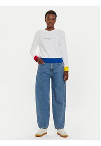 United Colors of Benetton - United Colors Of Benetton Bluza 3J68D107Z Biały Regular Fit. Kolor: biały. Materiał: bawełna #2