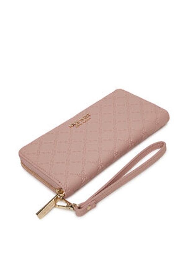 Nine West Portfel CEO-NW-W1-007-SS26 Różowy. Kolor: różowy. Materiał: skóra