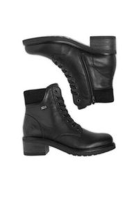 Remonte Trzewiki D1A70-01 Czarny. Kolor: czarny. Materiał: skóra #2