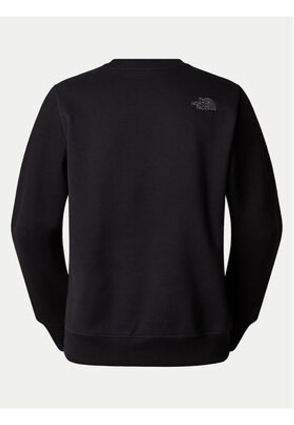 The North Face Bluza Drew Peak NF0A89EK Czarny Regular Fit. Kolor: czarny. Materiał: bawełna