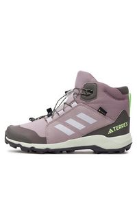 Adidas - adidas Trekkingi Terrex Mid GORE-TEX Hiking ID3328 Fioletowy. Kolor: fioletowy. Materiał: materiał. Technologia: Gore-Tex. Model: Adidas Terrex. Sport: turystyka piesza #2