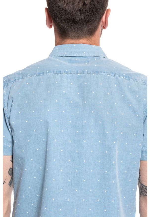 Wrangler - WRANGLER SS 1 PKT SHIRT CERULEAN BLUE W5L56GXVT 112130199