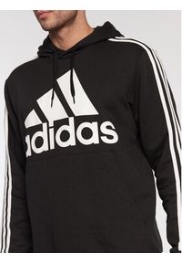 Adidas - adidas Bluza Essentials H14641 Czarny Regular Fit. Kolor: czarny. Materiał: syntetyk