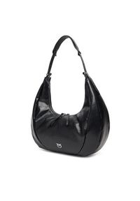 Pinko - PINKO Torebka Slouchy Hobo Big PE 25 PLTT 104295 A29J Czarny. Kolor: czarny. Materiał: skórzane #4